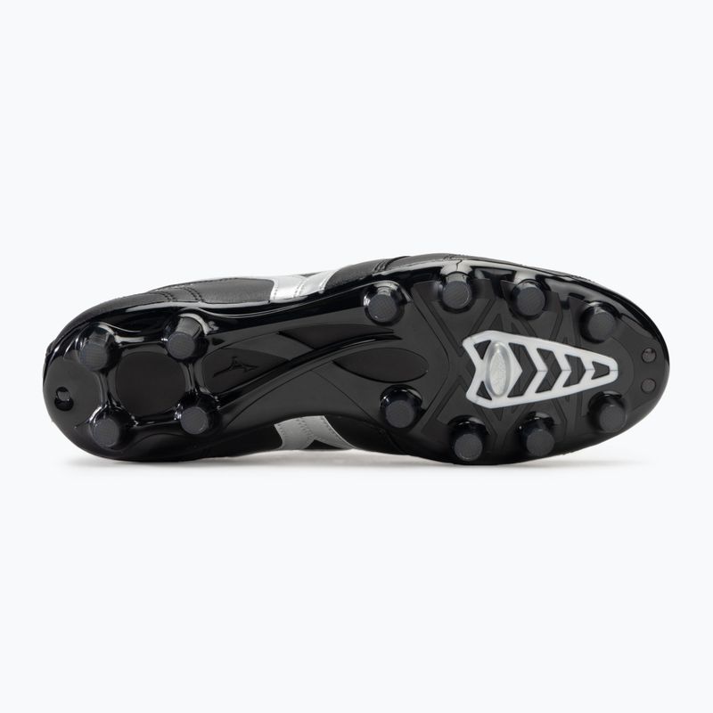 Кросівки футбольні чоловічі Mizuno Morelia II Pro MD black/galaxy silver/dark shadow 4