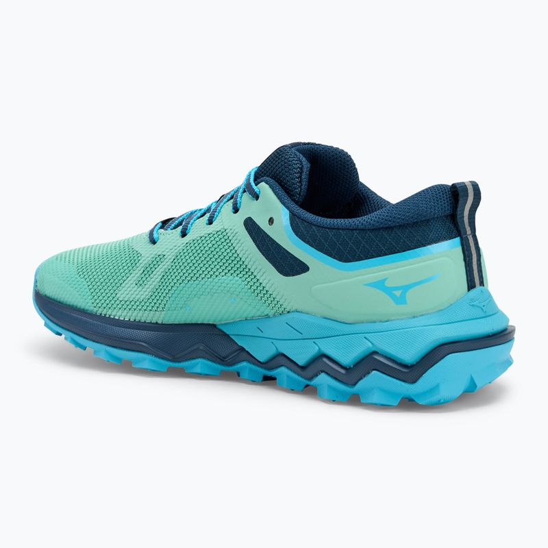 Кросівки для бігу жіночі Mizuno Wave Ibuki 4 GTX dusty jade green/nimbus cloud/river blue 3