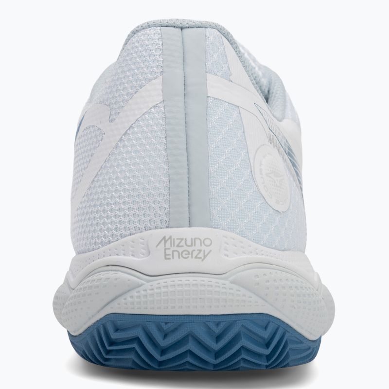 Кросівки тенісні жіночі Mizuno Wave Enforce Court CC white/ parisian blue/ plein air 6