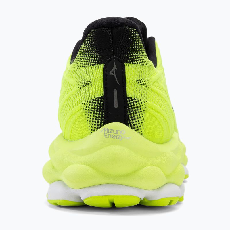 Кросівки для бігу чоловічі Mizuno Wave Sky 8 mizuno neo lime/black/white 6