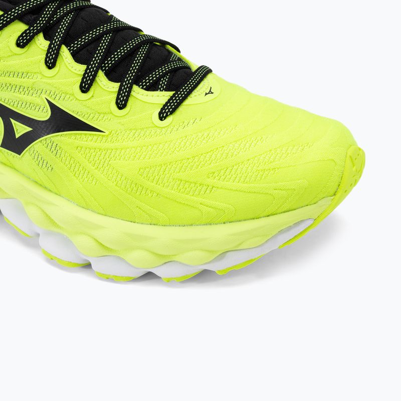Кросівки для бігу чоловічі Mizuno Wave Sky 8 mizuno neo lime/black/white 7