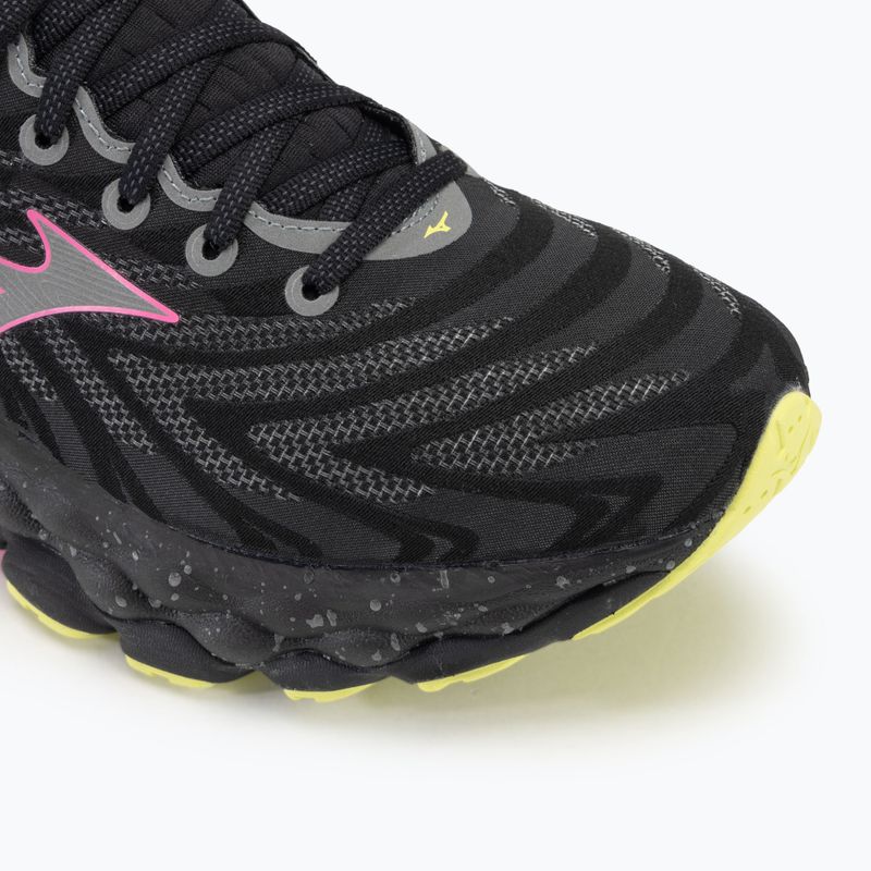 Кросівки для бігу чоловічі Mizuno Wave Sky 8 black/silver/pink tetra 7