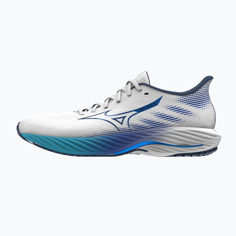 Кросівки для бігу чоловічі Mizuno Wave Rider 28 white/estate blue/mugen blue 8