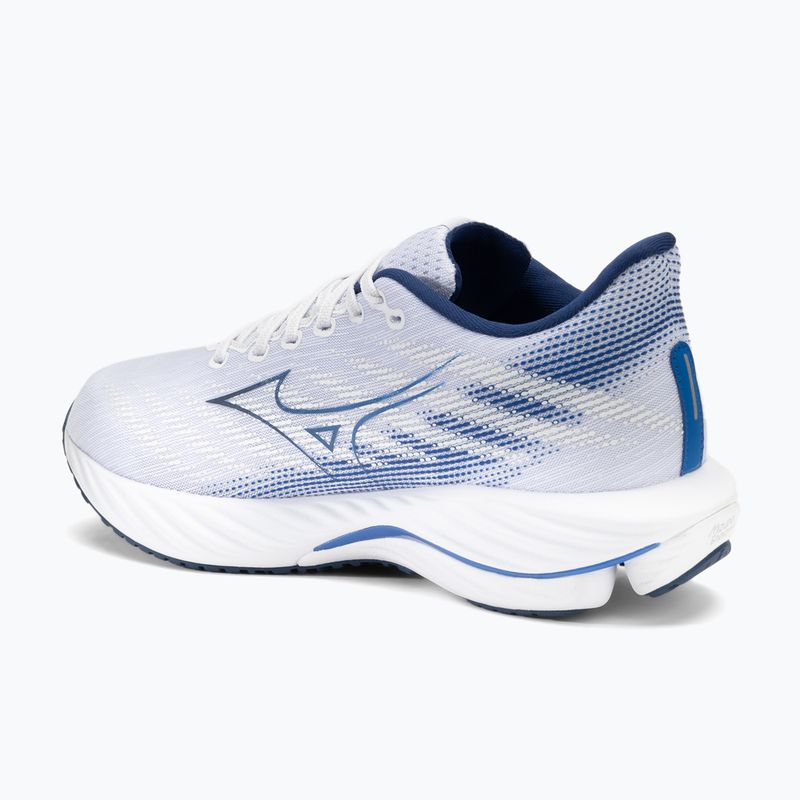 Кросівки для бігу чоловічі Mizuno Wave Rider 28 white/estate blue/mugen blue 3