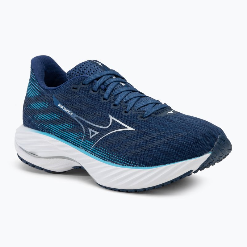 Кросівки для бігу чоловічі Mizuno Wave Rider 28 estate blue/white/river blue