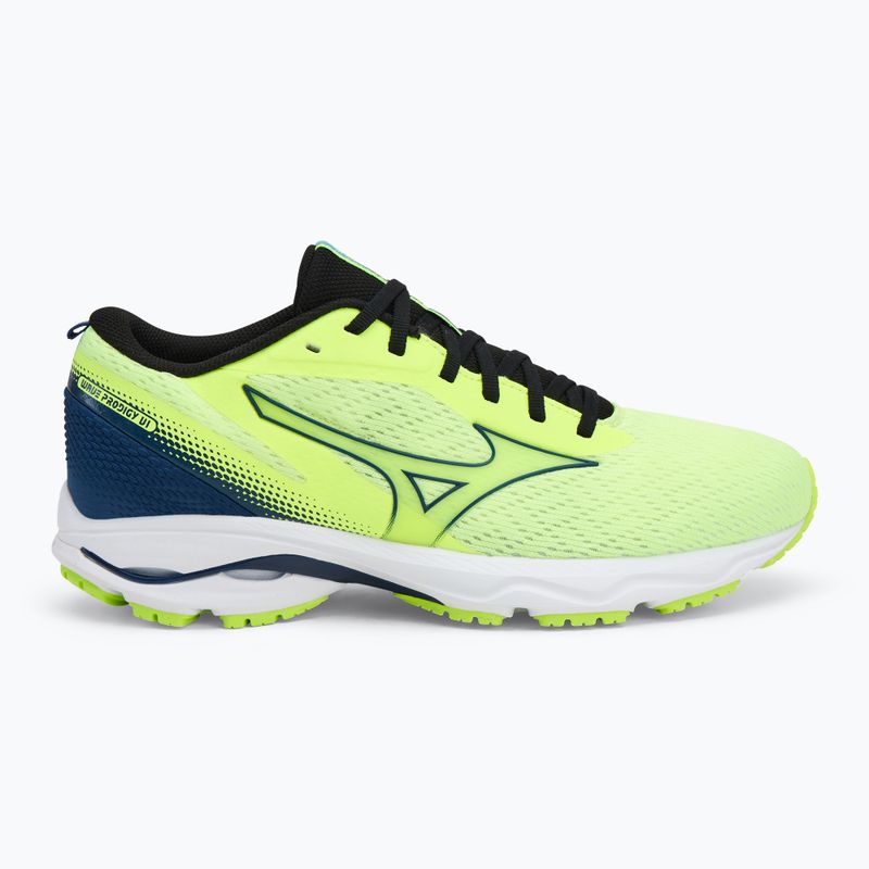 Кросівки для бігу чоловічі Mizuno Wave Prodigy 6 mizuno neo lime/black 2