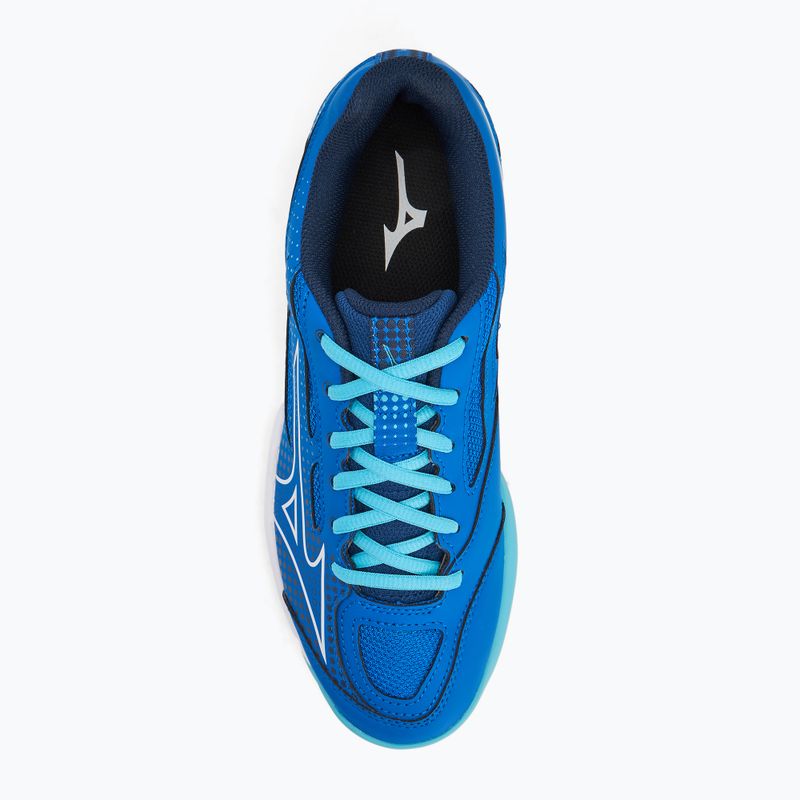 Кросівки тенісні дитячі Mizuno Exceed Star CC mugen blue/ white/ river blue 5