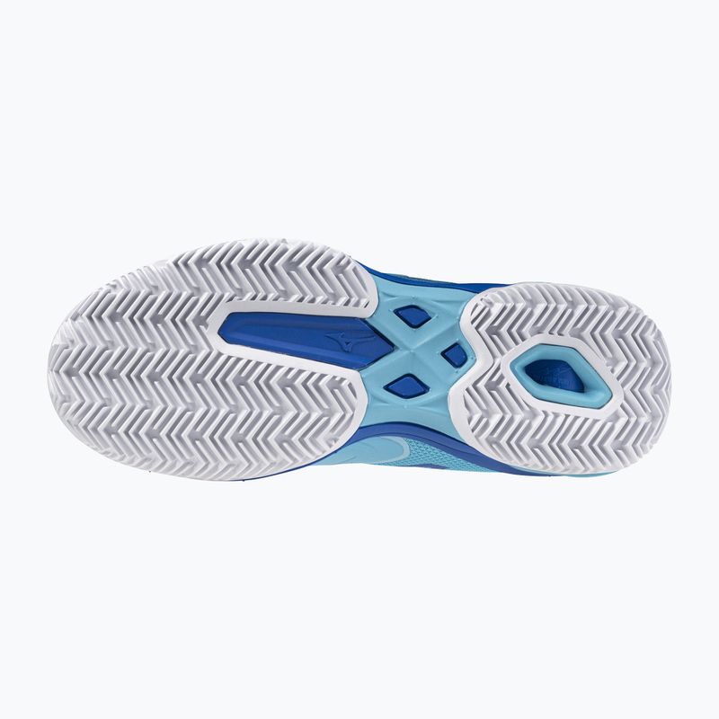 Кросівки для тенісу жіночі Mizuno Wave Exceed Light 2 CC river blue/white/mugen blue 2