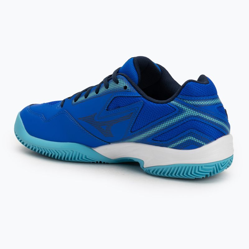 Кросівки тенісні Mizuno Break Shot 4 CC mugen blue/ white/ river blue 3
