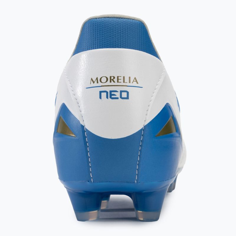 Кросівки футбольні чоловічі Mizuno Morelia Neo IV Pro FG laser blue/white 6