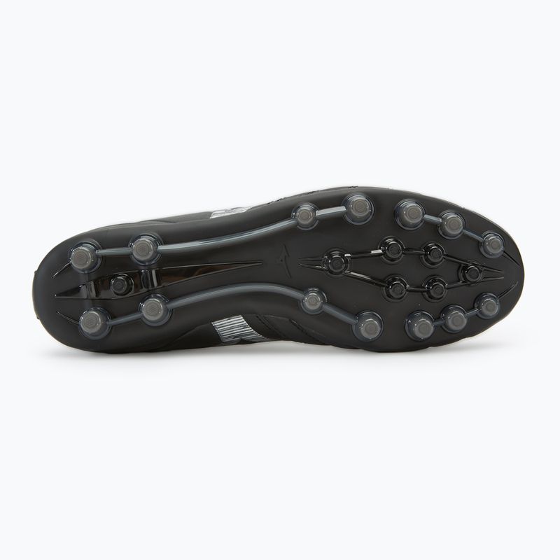 Кросівки футбольні чоловічі Mizuno Morelia Neo IV Pro AG black/galaxy silver 4