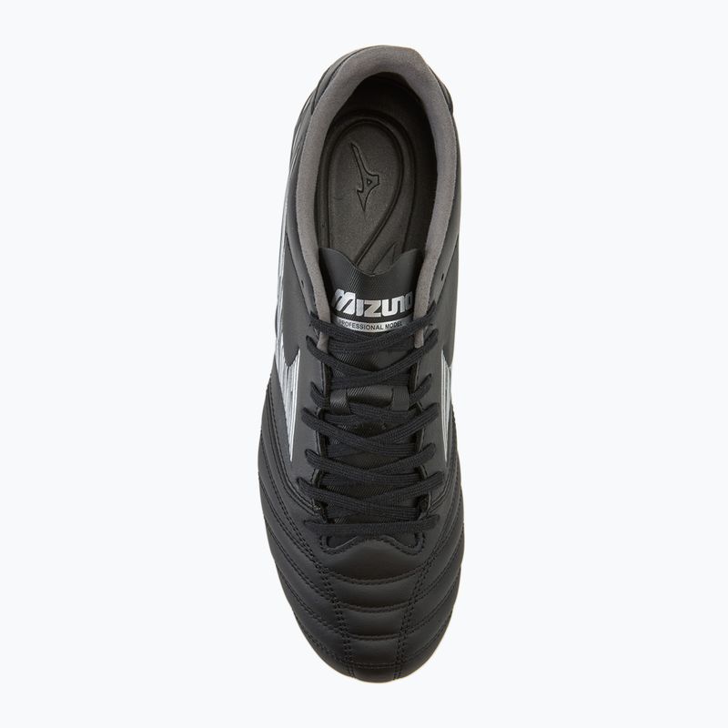 Кросівки футбольні чоловічі Mizuno Morelia Neo IV Pro AG black/galaxy silver 5