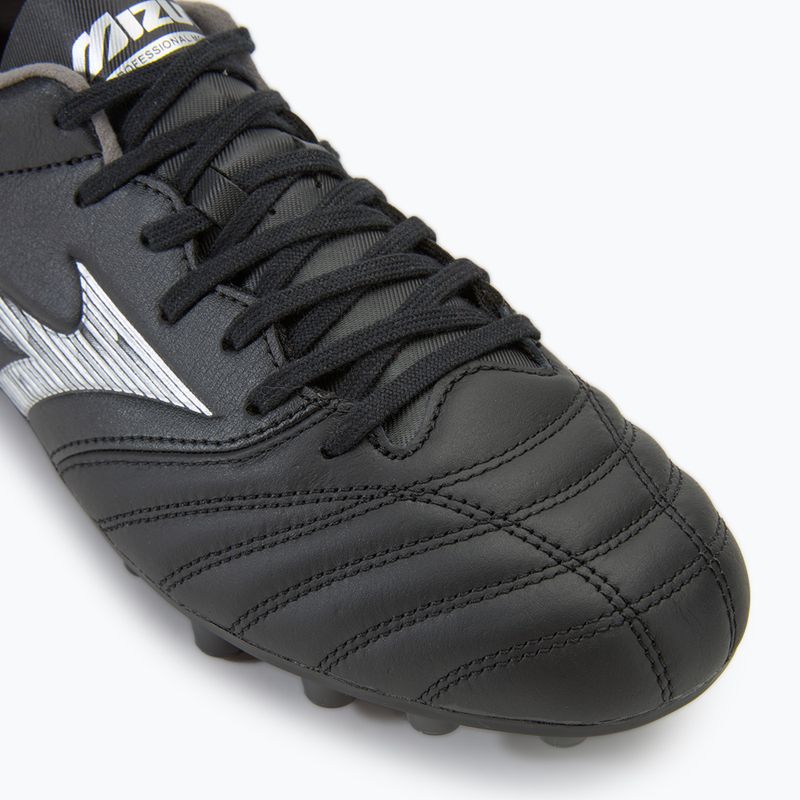 Кросівки футбольні чоловічі Mizuno Morelia Neo IV Pro AG black/galaxy silver 7