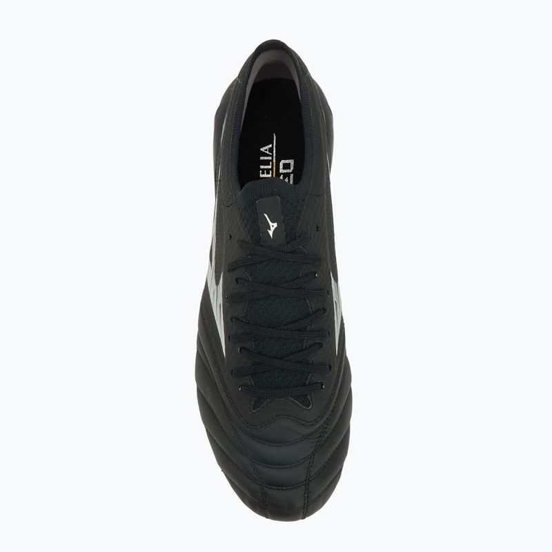 Кросівки футбольні Mizuno Morelia Neo IV β Elite FG black/galaxy silver/black 5