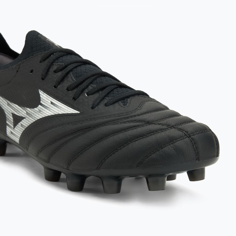 Кросівки футбольні Mizuno Morelia Neo IV β Elite FG black/galaxy silver/black 7