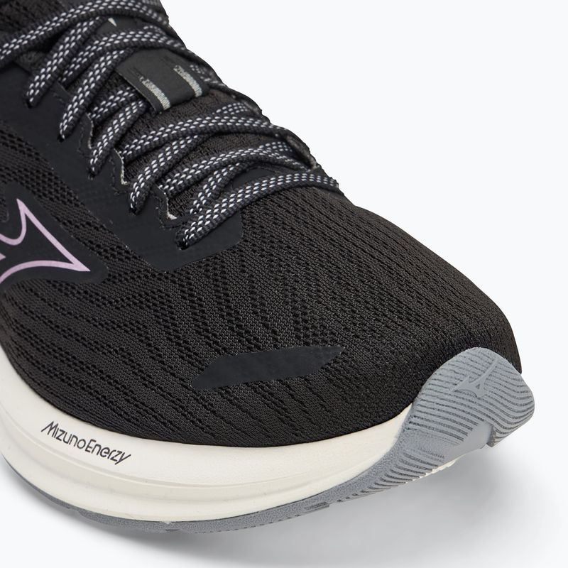 Кросівки для бігу жіночі Mizuno Wave Revolt 3 black/cosmo chrome/mizuno snow white 7