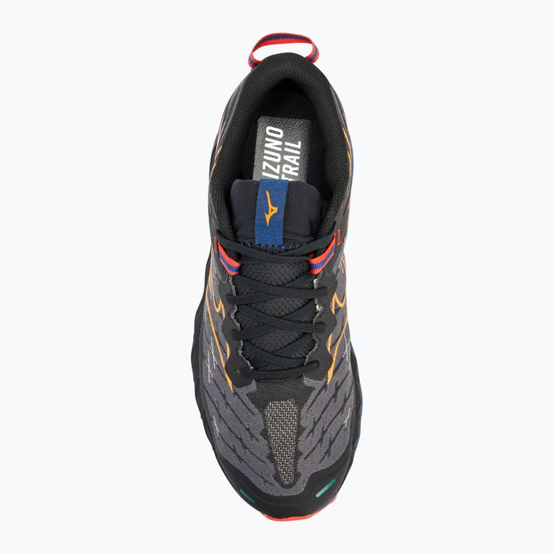 Чоловічі бігові кросівки Mizuno Wave Mujin 10 чорний/абрикос/пряний помаранчевий 5