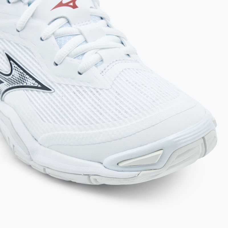 Кросівки для гандболу жіночі Mizuno Wave Stealth 6 white/aleutian/cloud pink 7