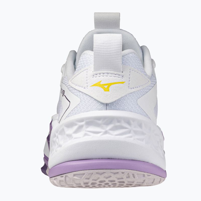 Кросівки гандбольні Mizuno Wav Stealth Neo 2 white / navy peony / peach parfait 3
