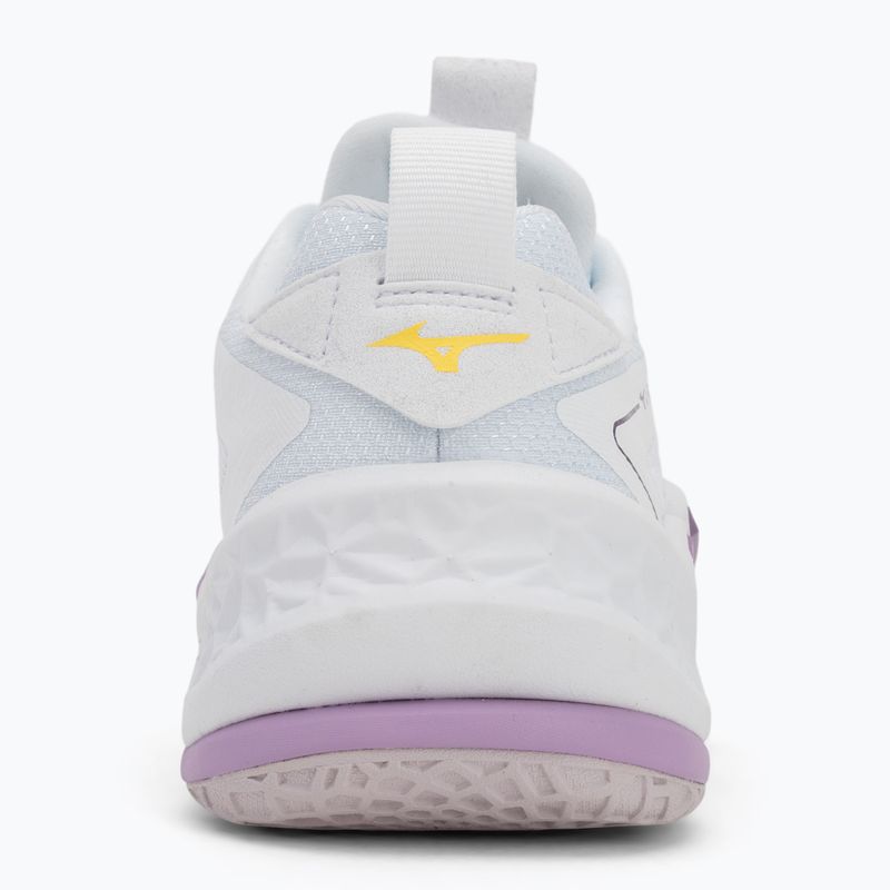 Кросівки гандбольні Mizuno Wav Stealth Neo 2 white / navy peony / peach parfait 6