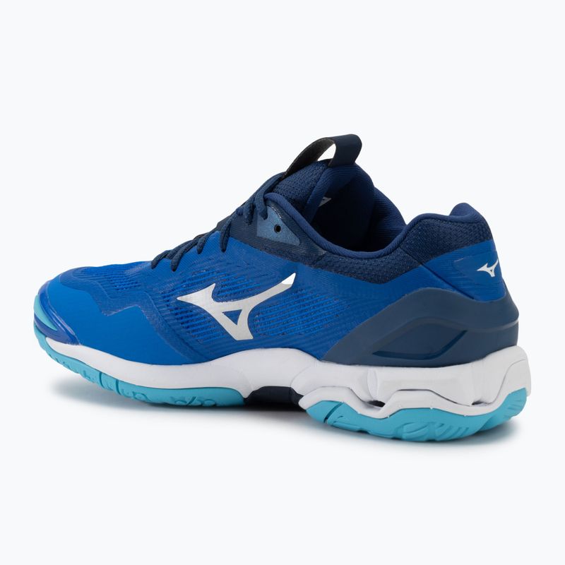 Кросівки для гандболу чоловічі Mizuno Wave Stealth 6 mugen blue/white/estate blue 3