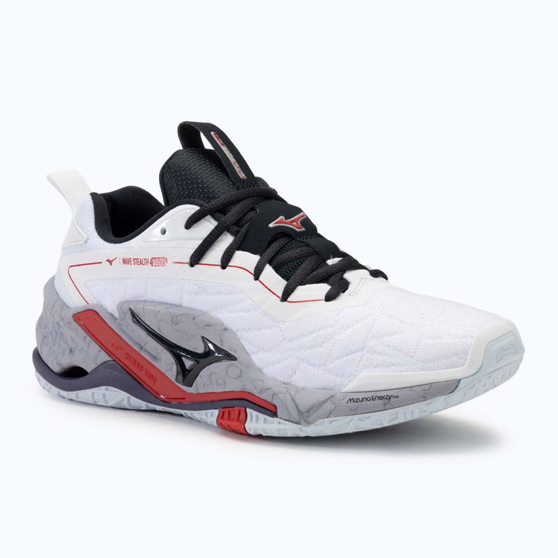 Кросівки для гандболу чоловічі Mizuno Wave Stealth Neo 2 white/salsa/black