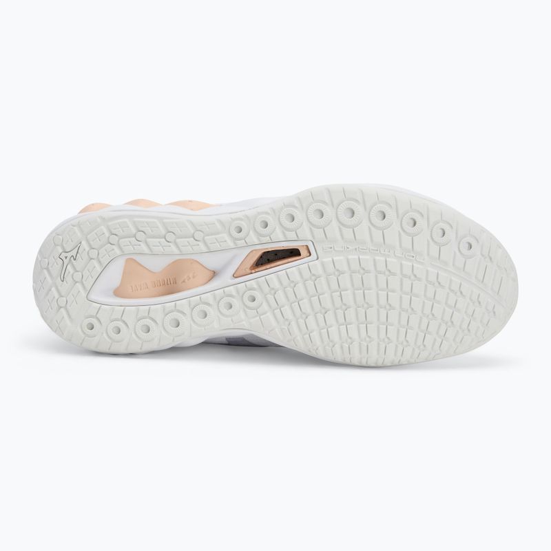 Кросівки для волейболу жіночі Mizuno Wave Luminous 3 white/aleutian/cloud pink 4