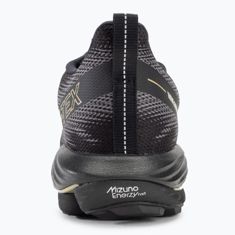 Кросівки для бігу чоловічі Mizuno Wave Rider GTX 2 black/golden halo/quiet shade 6