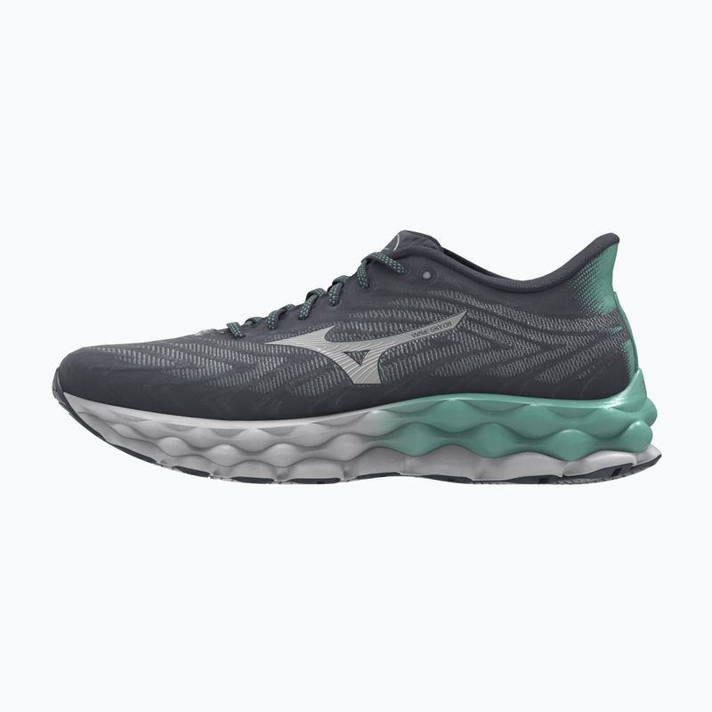 Кросівки для бігу жіночі Mizuno Wave Sky 8 india ink/neo silver/dusty jade green 8