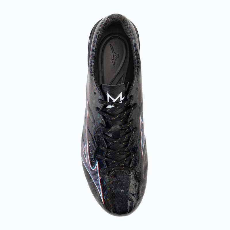 Кросівки футбольні чоловічі Mizuno α Pro FG black/ignition red/801 c 5