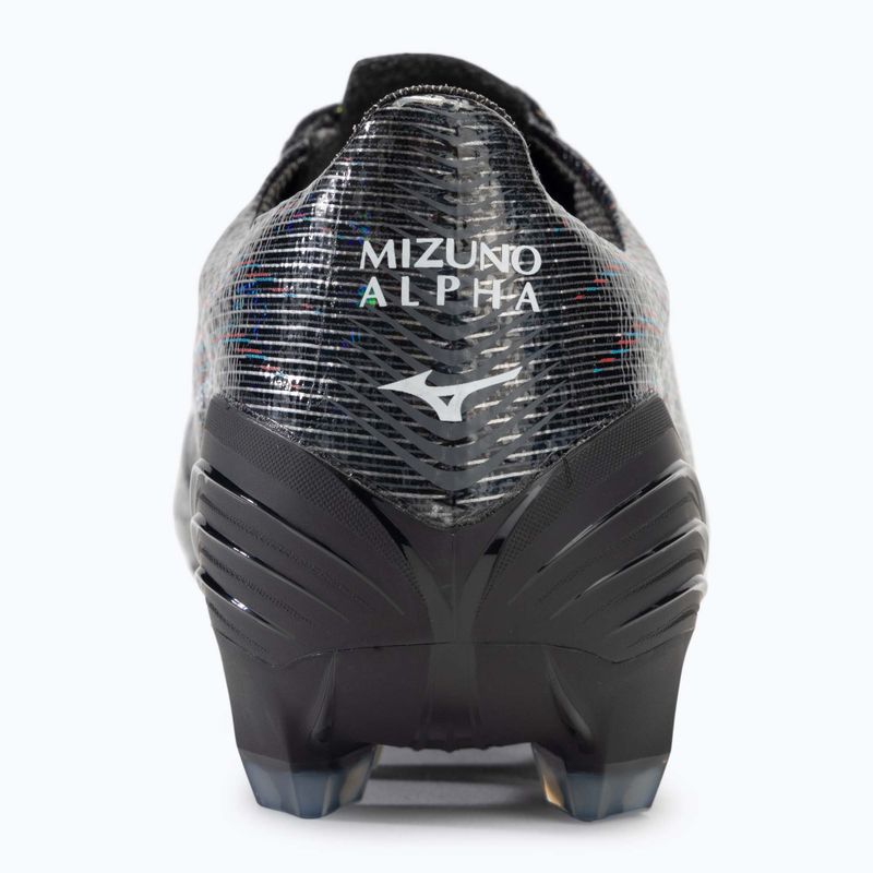 Кросівки футбольні чоловічі Mizuno α Pro FG black/ignition red/801 c 6