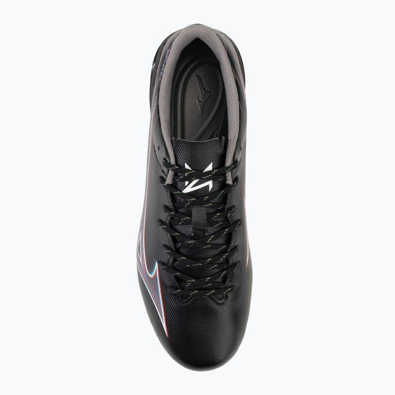 Кросівки футбольні чоловічі Mizuno α Select FG black/ignition red/801 c 5