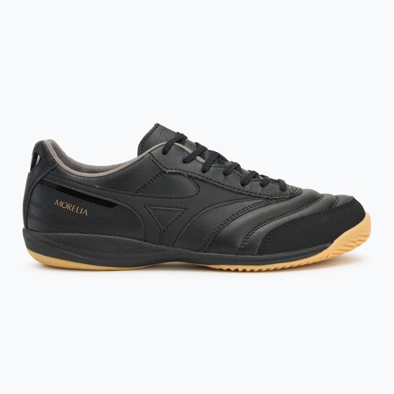 Кросівки футбольні чоловічі Mizuno Morelia Sala Pro IN black 2