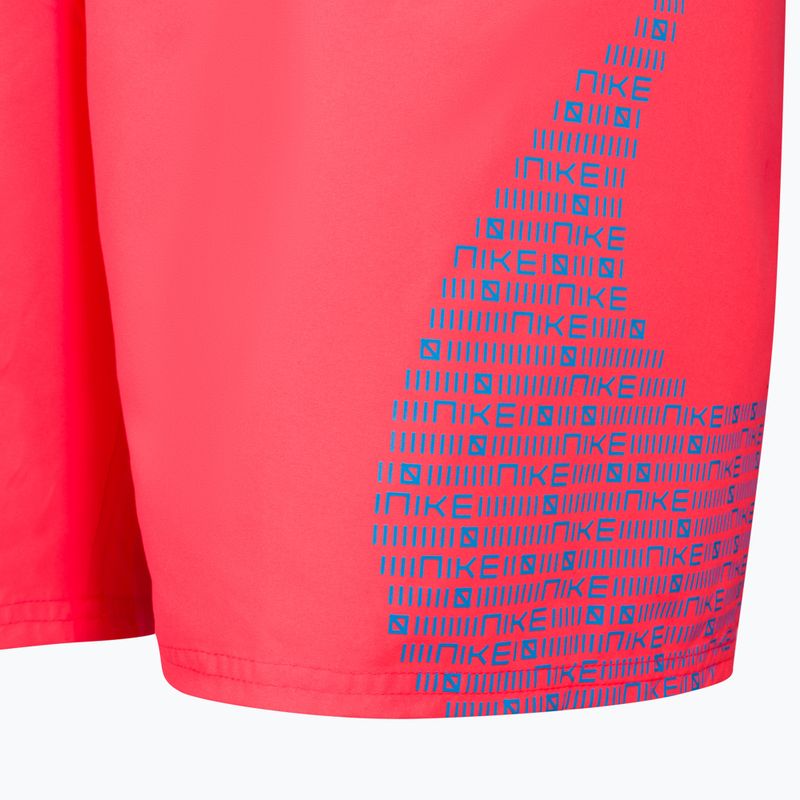 Шорти для плавання чоловічі Nike Matrix Logo 7" червоні NESSA521 3