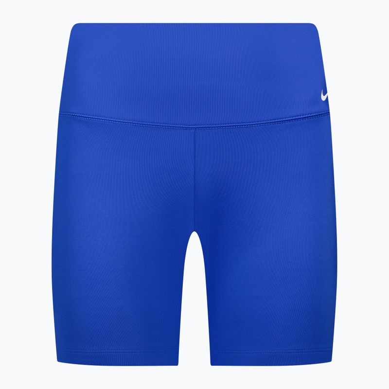 Шорти для плавання жіночі Nike Missy 6" Kick Short блакитний NESSB211