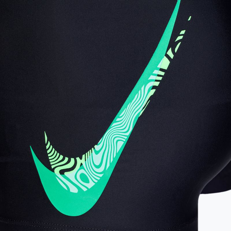 Боксери купальні чоловічі Nike Liquify Aquashort чорні NESSB565 3