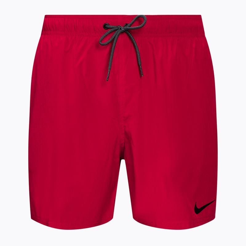 Шорти для плавання чоловічі Nike Contend 5" Volley червоні NESSB500-614