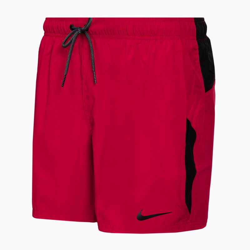 Шорти для плавання чоловічі Nike Contend 5" Volley червоні NESSB500-614 3