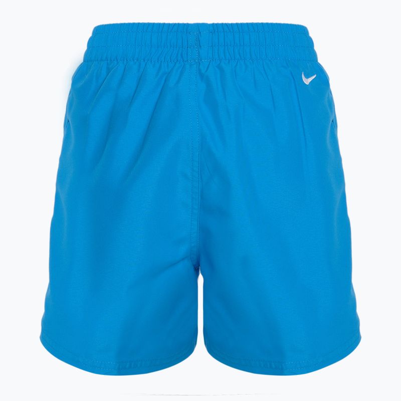 Шорти для купання дитячі Nike Split Logo 4" Volley photo blue 2