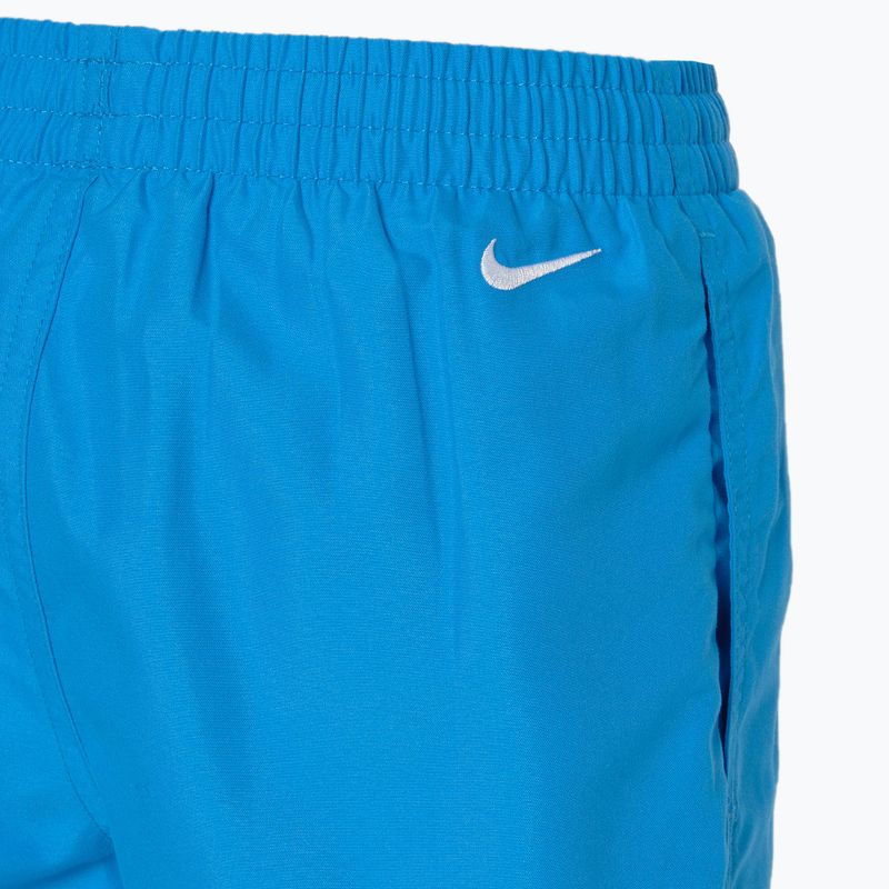 Шорти для купання дитячі Nike Split Logo 4" Volley photo blue 4