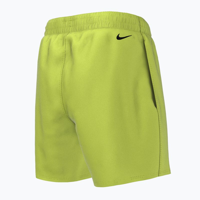 Шорти для плавання дитячі Nike Split Logo 4" Volley зелені NESSC786-312 7