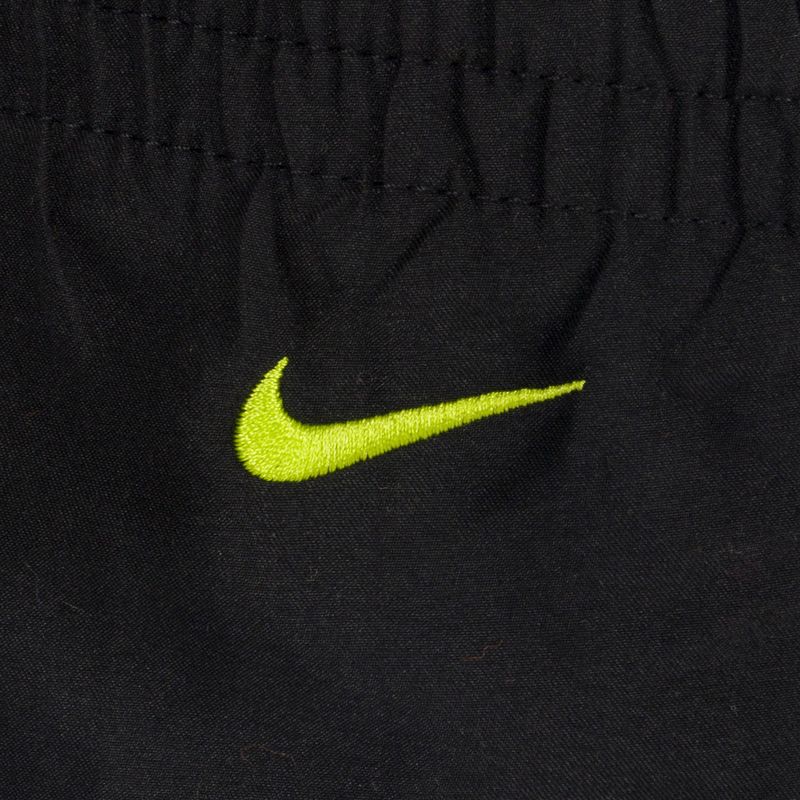 Шорти для плавання дитячі Nike Split Logo 4" Volley чорні NESSC786-001 4