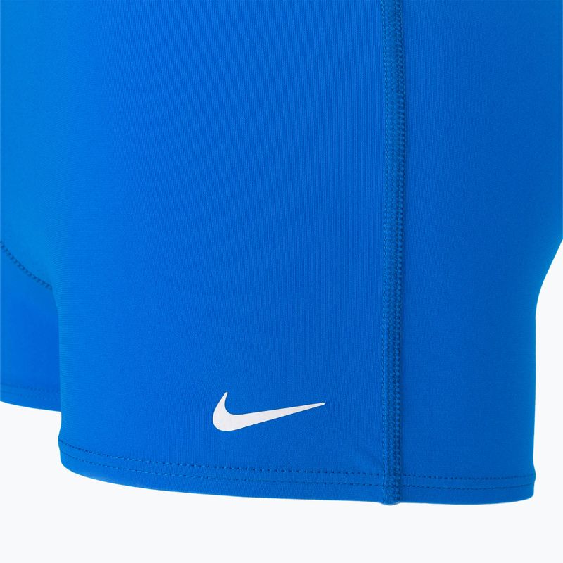 Плавки чоловічі Nike Hydrastrong Solid Square Leg блакитні NESSA002-458 3