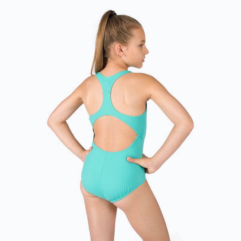 Купальник суцільний дитячий  Nike Essential Racerback зелений NESSB711-339 3