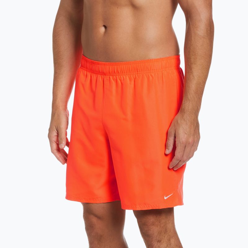 Шорти для плавання чоловічі Nike Essential 7" Volley помаранчеві NESSA559-618