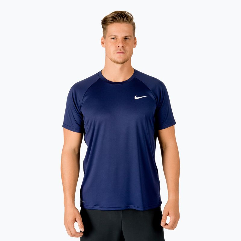 Футболка тренувальна чоловіча Nike Essential синя NESSA586-440