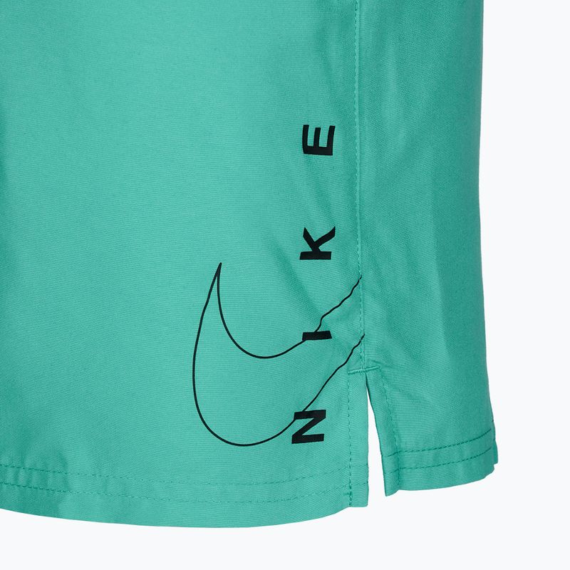 Шорти для купання чоловічі Nike Swoosh Break 5" Volley washed teal 3