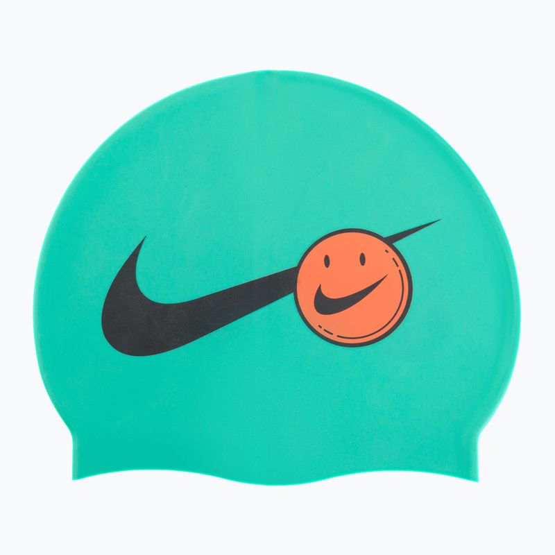 Шапочка для плавання Nike Have A Nike Day Graphic 7 блакитна NESSC164-339
