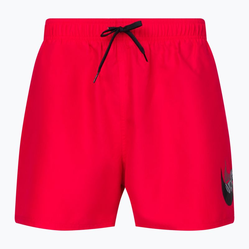 Шорти для плавання чоловічі Nike Liquify Swoosh 5" Volley червоні NESSC611-614