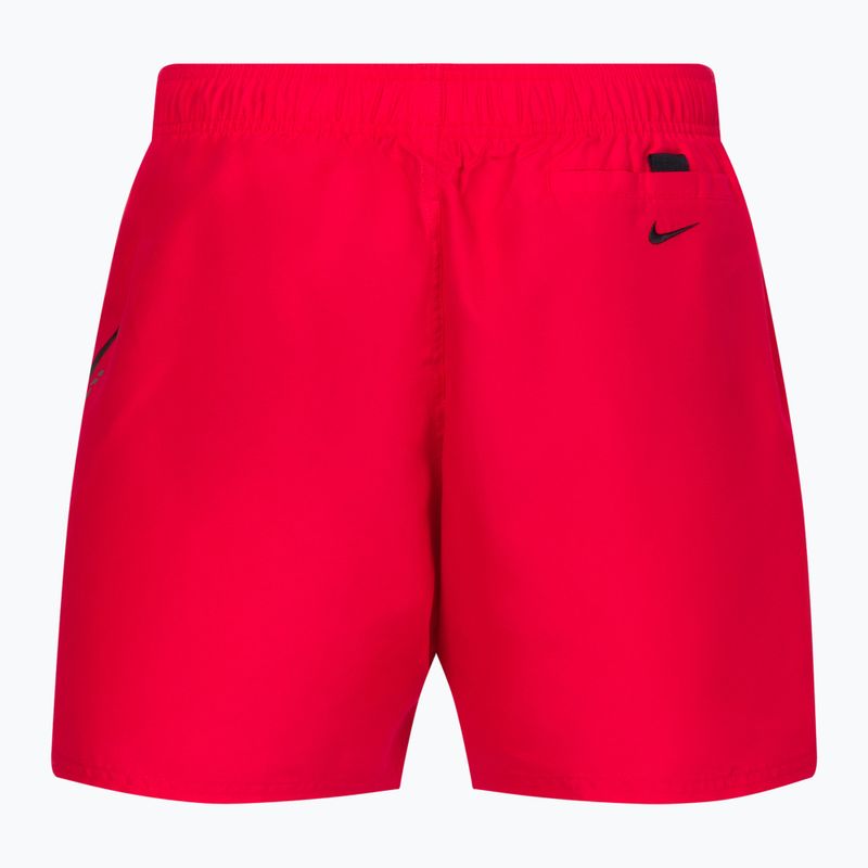 Шорти для плавання чоловічі Nike Liquify Swoosh 5" Volley червоні NESSC611-614 2